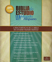 Load image into Gallery viewer, Biblia estudio Mundo Hispano 
