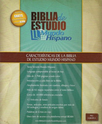 Biblia estudio Mundo Hispano 