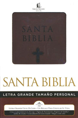 Biblia Letra Grande RVR60 Imitación Piel Tamaño personal |Biblias en Colombia | Grupo Nelson