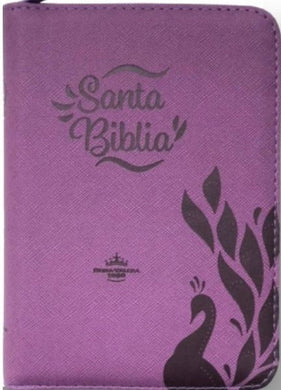 BIblia RVR60 compacta morada con cierre | Biblias para mujeres | Sociedad Bíblica Colombiana