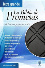 Cargar imagen en el visor de la galería, Biblia promesas letra grande RV60
