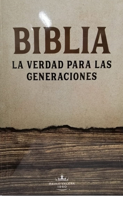 Biblia La Verdad para las Generaciones café | Biblias en Colombia | Editorial Vida