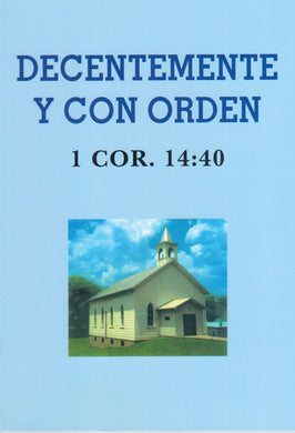 Decentemente y con orden | Editorial Felire