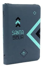 Load image into Gallery viewer, Biblia RVR60 Color Gris Letra Grande
