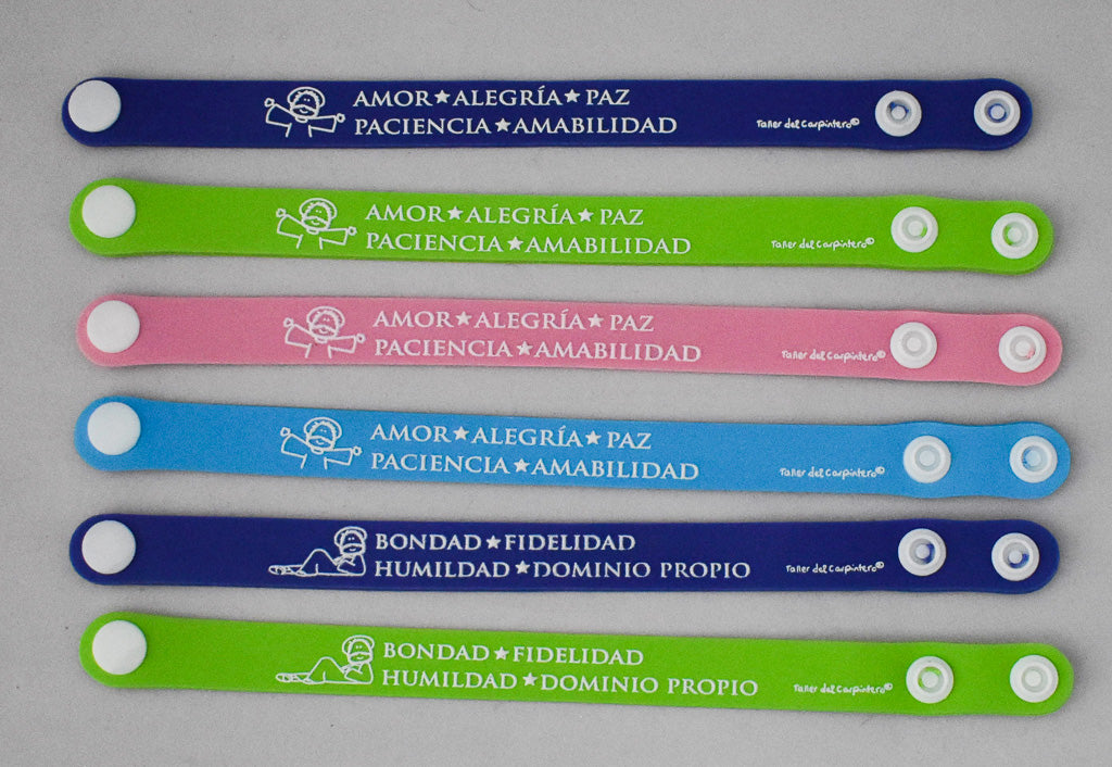 Manillas |Obsequios cristianos | Taller del Carpintero