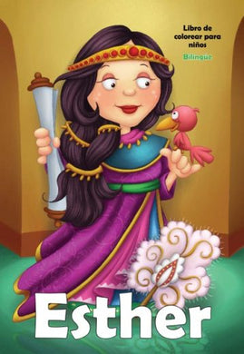 Ester, libro para colorear