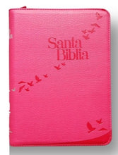 Cargar imagen en el visor de la galería, Biblia Rosa Gaviotas RVR60 Cierre

