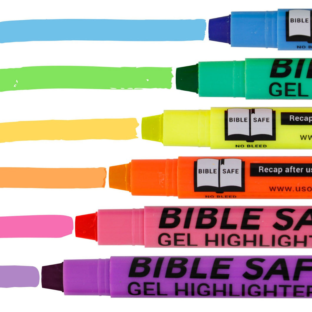 Resaltador en Gel | Resaltadores para la Biblia |U.S. Officce Suply