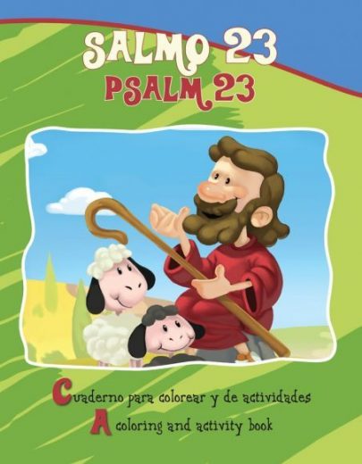 Salmo 23 libro colorear | Agnes y Salem de Bezenac | Prats | PalabraInspirada.com