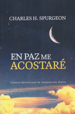 En paz me acostaré | Charles Spurgeon | Editorial Peniel